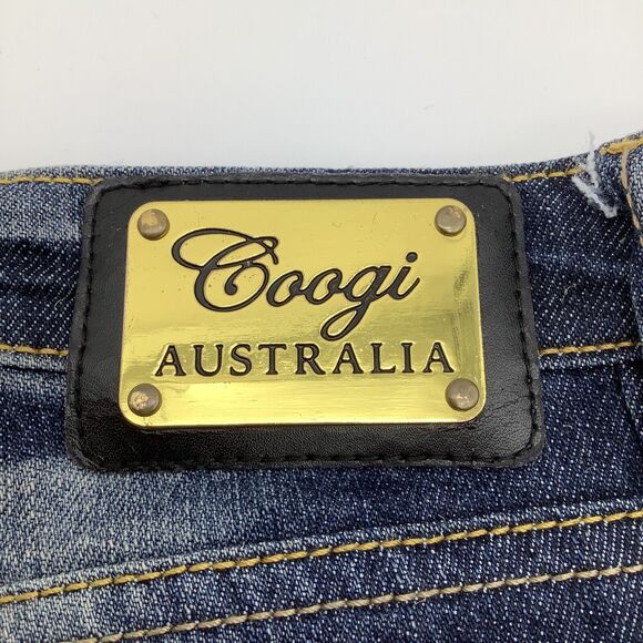 Coogi Australia‎ Womens Love Sequin Pocket Jeans Blue Size 13/14 - Picture 4 of 11